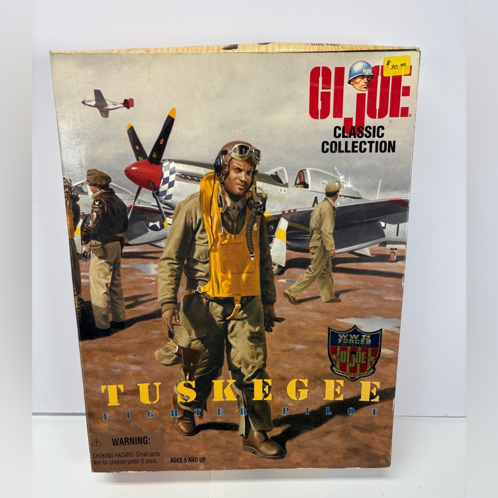 GI Joe Classic Collection 1:6 12" Tuskegee Fighter Pilot 1996 Unopened NIB VTG
